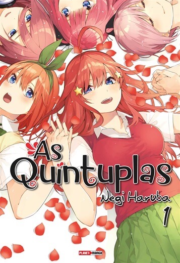 Capa do As Quíntuplas - Vol. 1