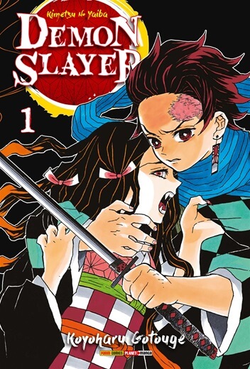 Capa do Demon Slayer - Kimetsu no Yaiba - Vol. 1