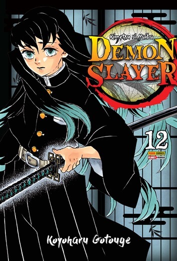 Capa do Demon Slayer - Kimetsu no Yaiba - Vol. 12