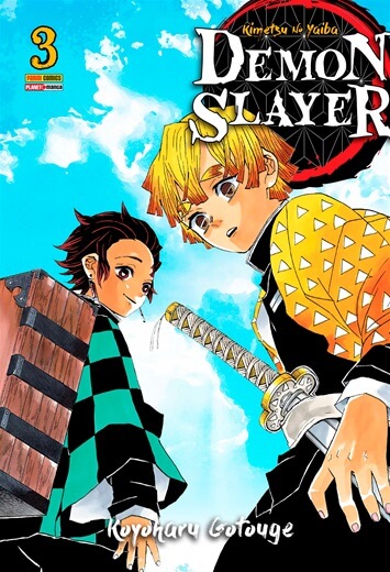 Capa do Demon Slayer - Kimetsu no Yaiba - Vol. 3