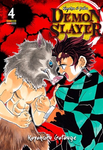 Capa do Demon Slayer - Kimetsu no Yaiba - Vol. 4
