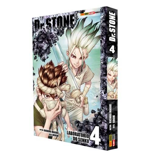 Capa do Dr. Stone - Vol. 4