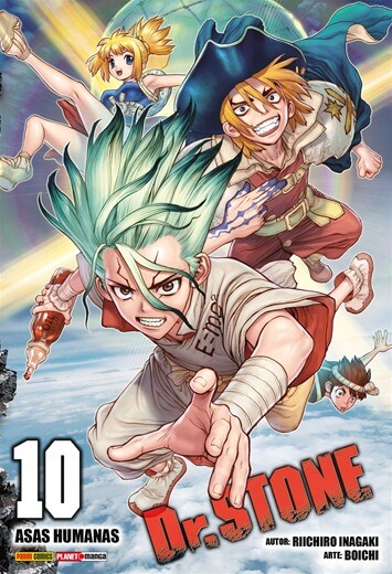 Capa do Dr. Stone - Vol. 10