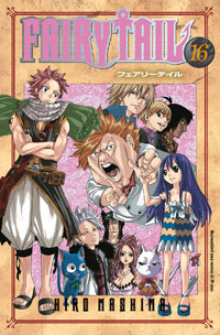 Capa do Fairy Tail - Vol. 16