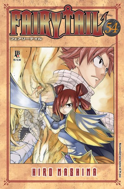 Capa do Fairy Tail - Vol. 54