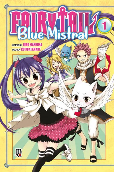 Capa do Fairy Tail Blue Mistral - Vol. 1