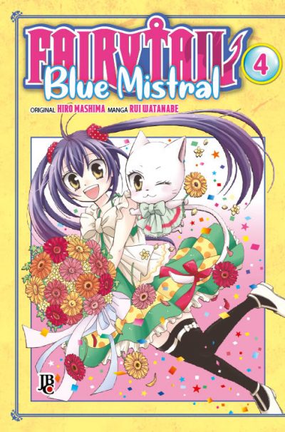 Capa do Fairy Tail Blue Mistral - Vol. 4