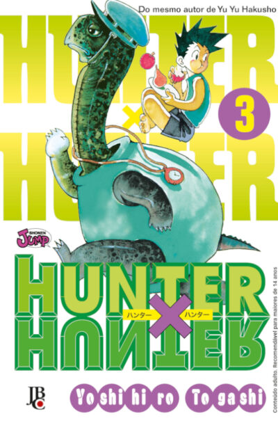 Capa do Hunter X Hunter - Vol. 3