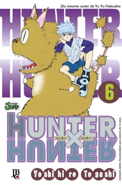 Capa do Hunter X Hunter - Vol. 6