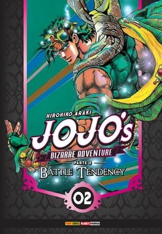 Capa do Jojo's Bizarre Adventure - Parte 2: Battle Tendency - Vol. 2