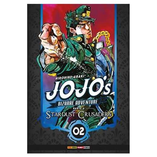 Capa do Jojo's Bizarre Adventure - Parte 3: Stardust Crusaders - Vol. 2