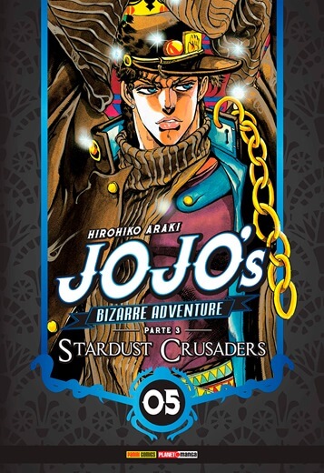 Capa do Jojo's Bizarre Adventure - Parte 3: Stardust Crusaders - Vol. 5