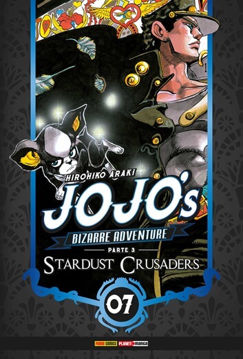 Capa do Jojo's Bizarre Adventure - Parte 3: Stardust Crusaders - Vol. 7