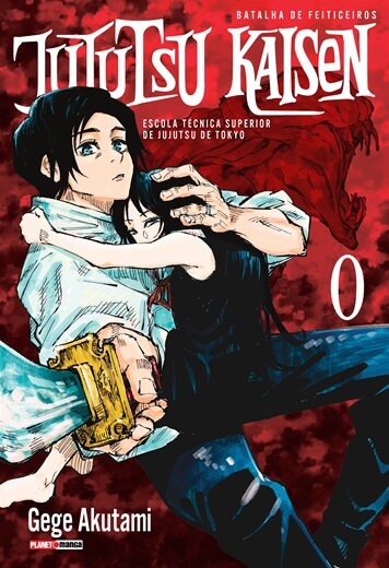 Capa do Jujutsu Kaisen - Batalha de Feiticeiros - Vol. 0