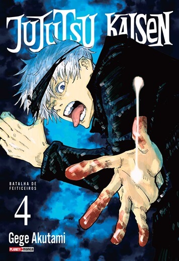 Capa do Jujutsu Kaisen - Batalha de Feiticeiros - Vol. 4