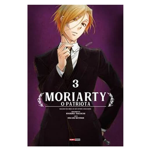 Capa do Moriarty: O Patriota - Vol. 3