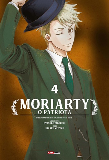 Capa do Moriarty: O Patriota - Vol. 4