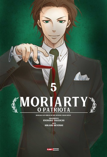 Capa do Moriarty: O Patriota - Vol. 5
