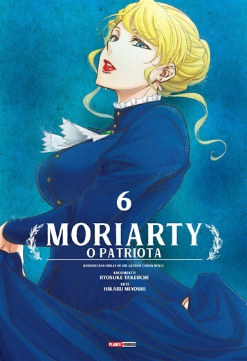 Capa do Moriarty: O Patriota - Vol. 6