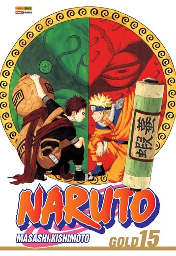 Capa do Naruto Gold - Vol. 15
