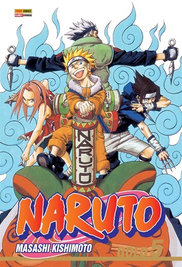 Capa do Naruto Gold - Vol. 5
