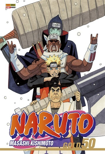 Capa do Naruto Gold - Vol. 50