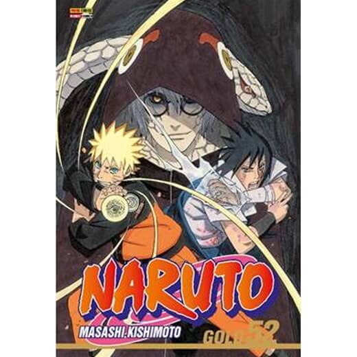 Capa do Naruto Gold - Vol. 52