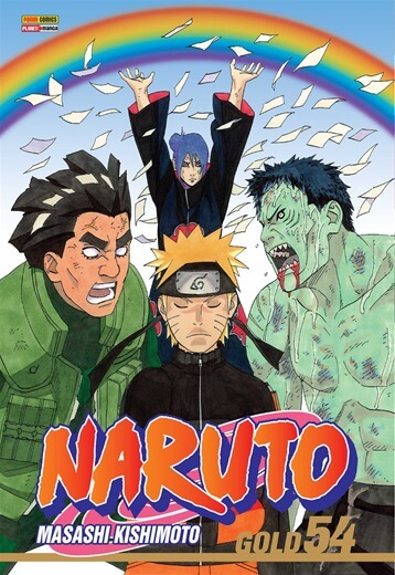 Capa do Naruto Gold - Vol. 54