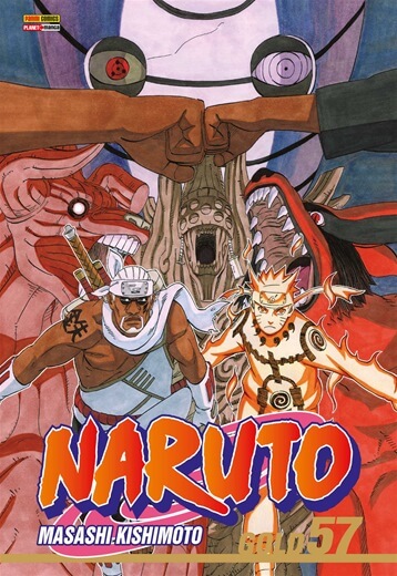 Capa do Naruto Gold - Vol. 57