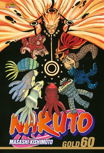 Capa do Naruto Gold - Vol. 60