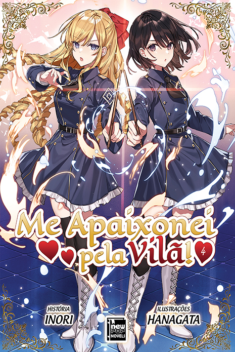 Capa do Me Apaixonei pela Vilã! – Livro - Vol. 4