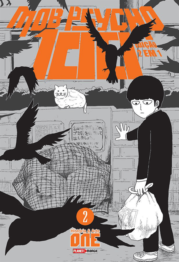 Capa do Mob Psycho 100 (2 Em 1) - Vol. 2