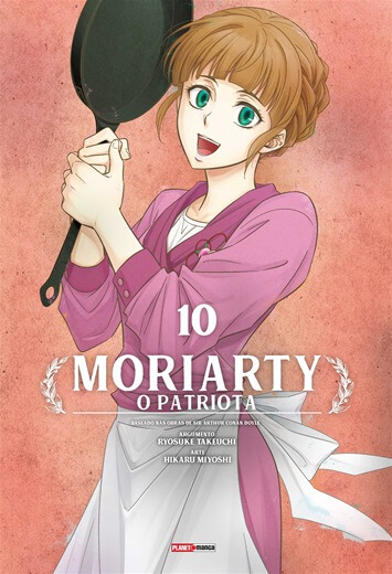 Capa do Moriarty: O Patriota - Vol. 10