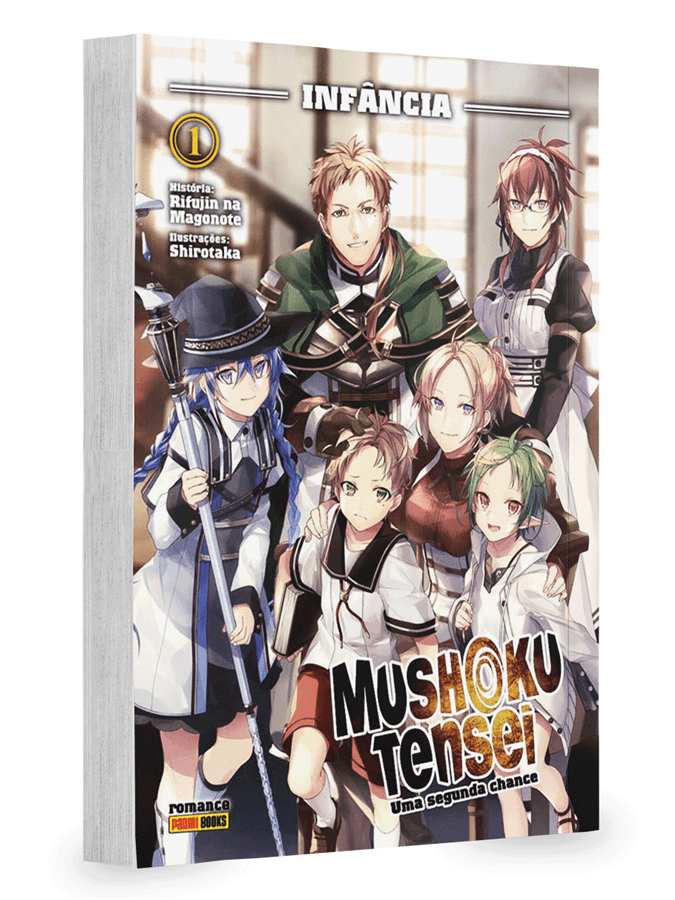 Capa do Mushoku Tensei: Uma Segunda Chance - Infância - Vol. 1