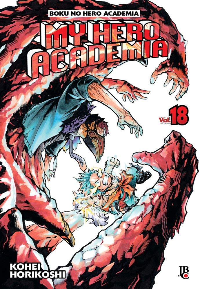 Capa do My Hero Academia - Vol. 18