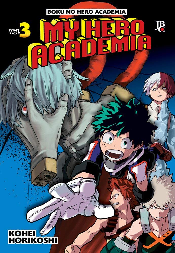 Capa do My Hero Academia - Vol. 3