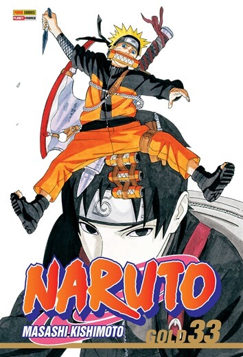 Capa do Naruto Gold - Vol. 33