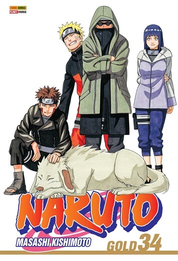 Capa do Naruto Gold - Vol. 34