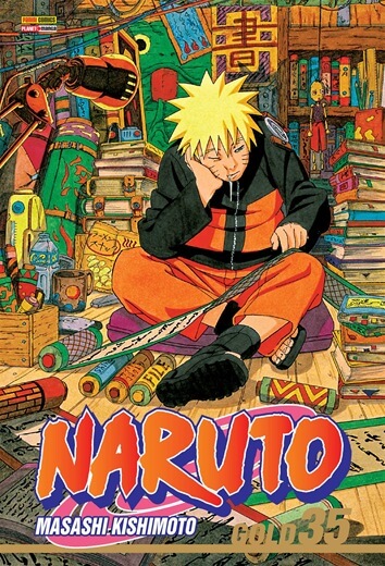 Capa do Naruto Gold - Vol. 35