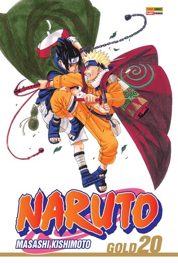 Capa do Naruto Gold - Vol. 20