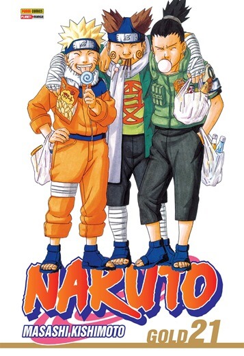 Capa do Naruto Gold - Vol. 21
