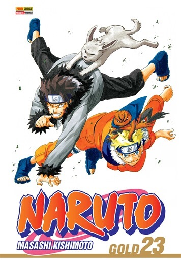 Capa do Naruto Gold - Vol. 23