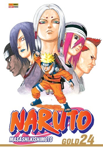 Capa do Naruto Gold - Vol. 24