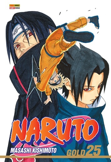 Capa do Naruto Gold - Vol. 25