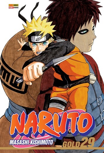 Capa do Naruto Gold - Vol. 29