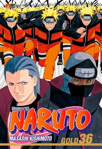 Capa do Naruto Gold - Vol. 36