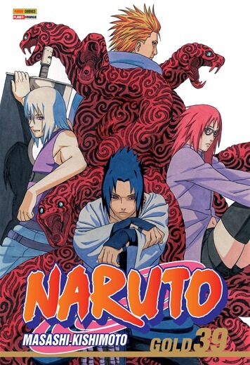 Capa do Naruto Gold - Vol. 39