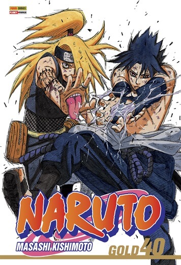 Capa do Naruto Gold - Vol. 40