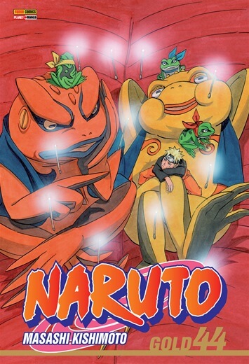 Capa do Naruto Gold - Vol. 44