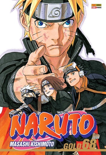 Capa do Naruto Gold - Vol. 68